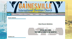 Desktop Screenshot of gainesvilleicc.org